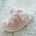 Winter Home Slippers Ladies Soft Plush Slip on Slippers Manufactory